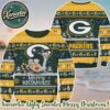 Santa Claus Merrykissmyass x NFL Green Bay Packers Funny 2025 Knitted Ugly Christmas Sweater