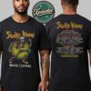 Shaky Knees Music Festival 2025 Poster Full Lineup For Piedmont Park ATL On September 19-21 2025 Two Sided Print Unisex T-Shirt