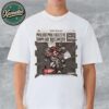 Tampa Bay Buccaneers Vs Philadelphia Eagles Matchup NFL 50th Season On September 28th 2025 At Raymond James Stadium In Tampa Bay FL T-Shirt