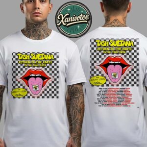 Tash Sultana Return To The Roots EU And UK Tour 2025 Dates List For March 2026 Two Sided Print Unisex T-Shirt