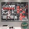 UCF Knights Men’s Basketball Big 12 Conference 2025-26 Schedule Season Home Decor Poster Canvas