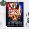 That Arena Rock Show A Celebration Of 70s And 80s Rock Tour 2025 Dates List Home Decor Poster Canvas