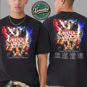 That Arena Rock Show A Celebration Of 70s And 80s Rock Tour 2025 Dates List Two Sided Print Unisex T-Shirt