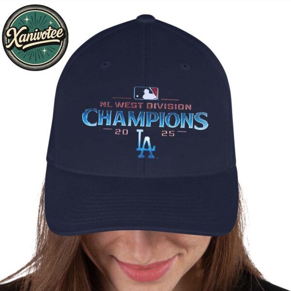 The Los Angeles Dodgers Are Your 2025 National League West Division Champions Navy Classic Cap Snapback Hat