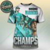 The Seattle Mariners Are AL West Division Champions 2025 MLB Postseason For The First Time Since 2001 All Over Print T-Shirt