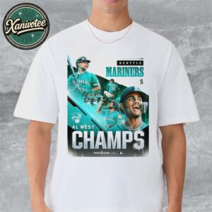 The Seattle Mariners Are AL West Division Champions 2025 MLB Postseason For The First Time Since 2001 Unisex T-Shirt