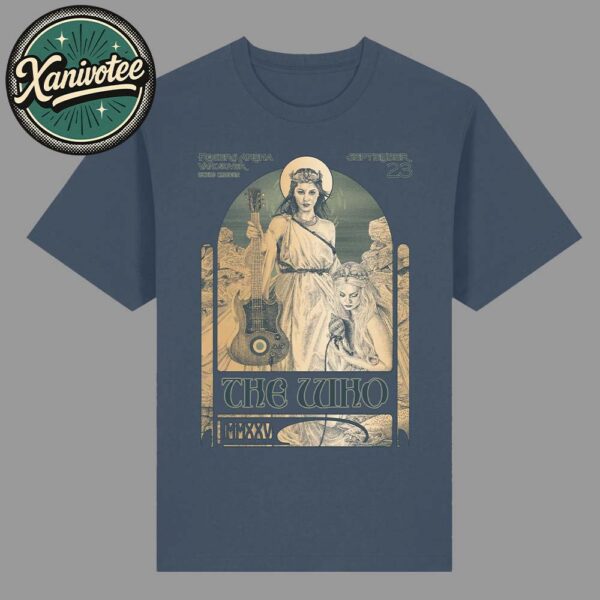 The Who Vancouver British Columbia Merch Tee For September 23 North American Farewell Tour 2025 At British Columbia Unisex T-Shirt
