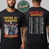 Kneecap EU Tour 2025 Tee Dates In Warsaw Copenhagen Amsterdam And Paris Two Sided Print White Unisex T-Shirt