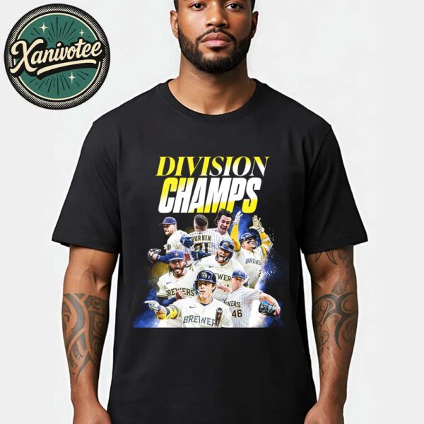 Your Milwaukee Brewers Are NL Central Champs 2025 MLB For The Third Straight Season Unisex T-Shirt