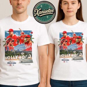 2025 MLB Wild Card Hollywood Cincinnati Reds Vs Los Angeles Dodgers On September 30 And October 2 2025 Unisex T-Shirt