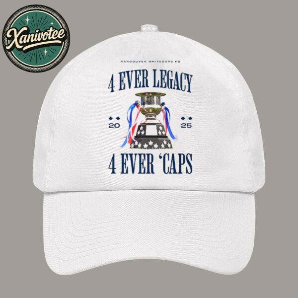 4 Ever Legacy 4 Ever Caps Vancouver Whitecaps FC 2025 TELUS Canadian Champions Classic Cap Snapback Hat