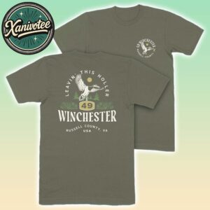 49 Winchester Leavin This Holler Tee For Welcome To The Holler Europe And UK Tour 2025 Two Sided Print Unisex T-Shirt