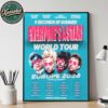 5 Seconds of Summer Everyone’s a Star World Tour 2026 North America Dates List Poster Kicks Off On May 29 Home Decor Poster Canvas