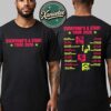 5 Seconds of Summer Everyone’s A Star World Tour 2026 Europe Dates List Merch Tee Two Sided Print Unisex T-Shirt