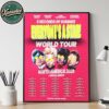 5 Seconds of Summer Everyone’s A Star World Tour 2026 Dates List For Europe Home Decor Poster Canvas 5 Seconds of Summer Everyone’s A Star World Tour 2026 Dates List For Europe Home Decor Poster Canvas