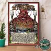 Aftershock Festival 2025 Black Candle Poster For Sacramento CA At Discovery Park On October 2-5 2025 Home Decor Poster Canvas