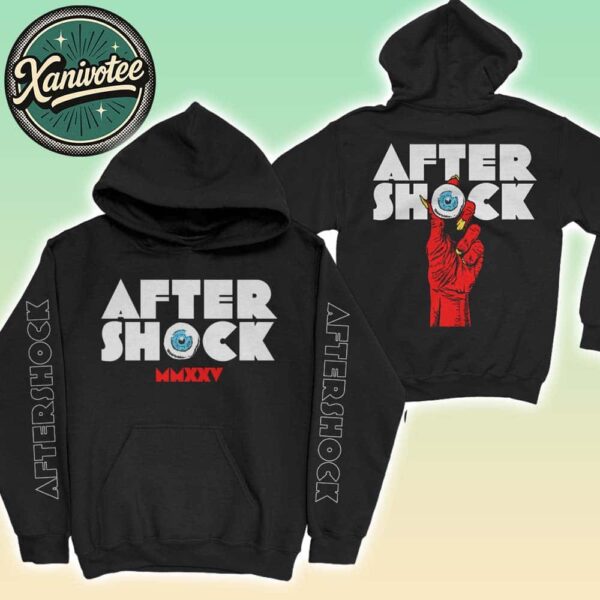 Aftershock Festival 2025 Eye In Hand Tee For October 2-5 2025 In Sacramento CA At Discovery Park Black Hoodie T-Shirt