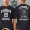 Aftershock Festival 2025 Merchandise Bonez Tee For October 2-5 2025 Sacramento CA At Discovery Park Grey Hoodie T-Shirt