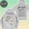 Aftershock Festival 2025 Merchandise Bonez Tee For October 2-5 2025 Sacramento CA At Discovery Park Grey Hoodie T-Shirt