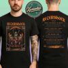 Aftershock Festival 2025 Merchandise Bonez Tee For October 2-5 2025 Sacramento CA At Discovery Park Grey Hoodie T-Shirt