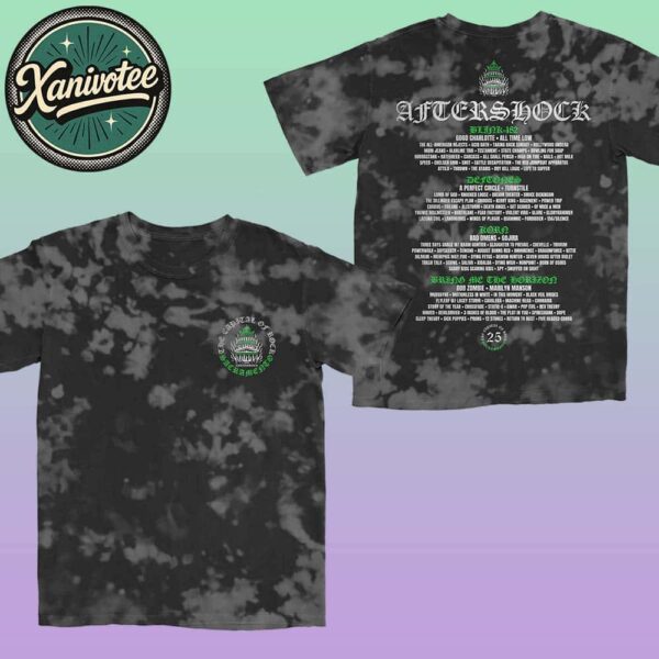 Aftershock Festival 2025 Smoke And Mirrors Tee For Sacramento CA At Discovery Park On October 2-5 2025 T-Shirt