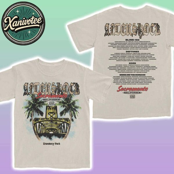 Aftershock Festival 2025 The Crossing Tee For Sacramento CA At Discovery Park On October 2-5 2025 Classic T-Shirt