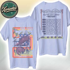 Austin City Limits Music Festival 2025 Dillo Lineup Tee In Austin TX At Zilker Park On October 3-5 And 10-12 2025 Unisex T-Shirt