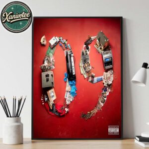 Berner 09 Album Official Cover Art Released On October 27 2025 Wall Decor Poster Canvas