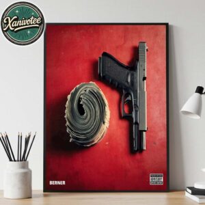 Berner 09 Album Released On October 27 2025 Home Decor Poster Canvas