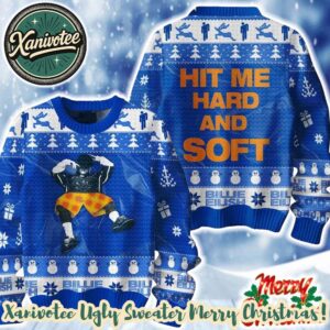 Billie Eilish Hit Me Hard And Soft With Love Holiday Christmas Xmas Ugly Christmas Sweater 2025