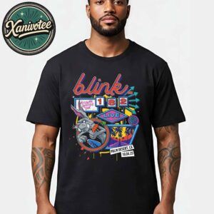 Blink-182 Palm Desert CA Merch Tee Night One On October 4 Missionary Impossible Tour 2025 Unisex T-Shirt