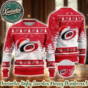 Carolina Hurricanes NHL Pattern Special Ugly Christmas Sweater Gift For Holiday 2025