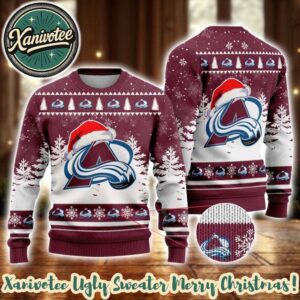 Colorado Avalanche NHL Pattern Special Ugly Christmas Sweater Gift For Holiday 2025