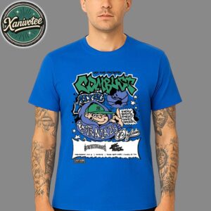 Combust NYHC Brisbane AU 2025 Poster At Black Bear Lodge On November 5 Australia Tour 2025 Unisex T-Shirt