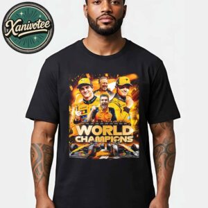 Congrats Mclaren Formula 1 Are The 2025 F1 Constructors’ World Champions Unisex T-Shirt