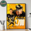 Sidney Crosby Becomes The Ninth Player In NHL History To Reach 1700 Points Home Decor Poster Canvas Sidney Crosby Becomes The Ninth Player In NHL History To Reach 1700 Points Home Decor Poster Canvas