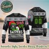 Las Vegas Raiders Logo Football Team Special Xmas NFL 2025 Ugly Christmas Sweater Gift For Holiday