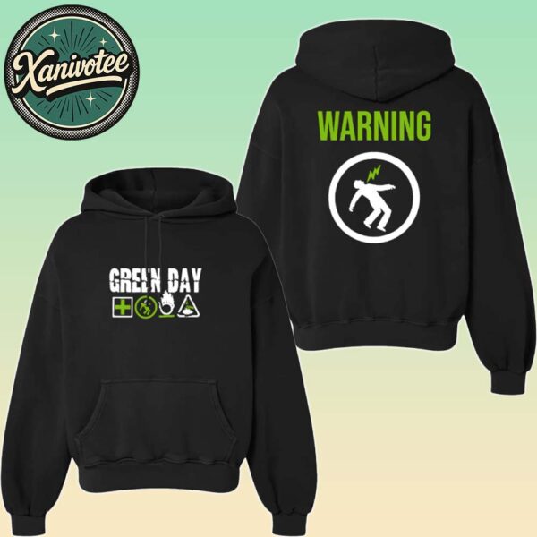 Green Day Merch Signs Tee Warning 25th Anniversary Deluxe Edition Album 2025 Hoodie T-Shirt