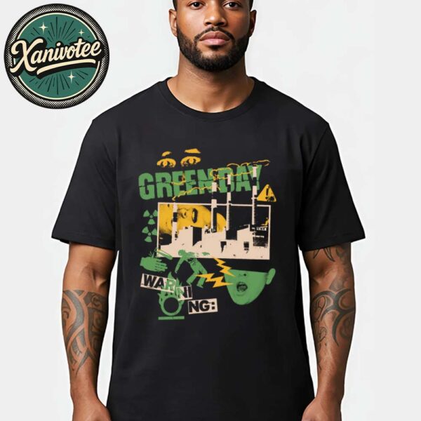 Green Day Power Plant Tee Warning 25th Anniversary Deluxe Edition 2025 Unisex T-Shirt