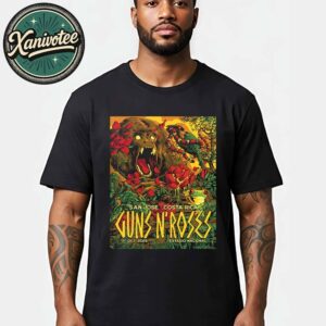 Guns N Roses Costa Rica San Jose Tonight Poster At Estadio Nacional On October 1st 2025 Unisex T-Shirt