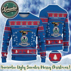 Inverness Caledonian Thistle F.C. Christmas Gift 2025 Custom Ugly Christmas Sweater