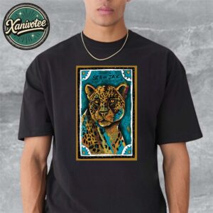 Jacksonville Jaguars Vs Seattle Seahawks Matchup NFL Poster For Week 6 On Sunday October 12th 2025 Classic T-Shirt