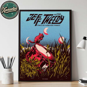 Jeff Tweedy Patchogue NY 2025 Poster Show  On October 24 2025 For Patchogue Theatre Home Decor Poster Canvas