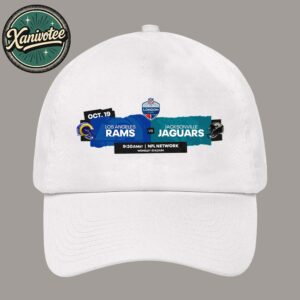 Los Angeles Rams Vs Jacksonville Jaguars Matchup 2025 NFL London Games On October 19 2025 At Wembley Stadium Classic Cap Snapback Hat