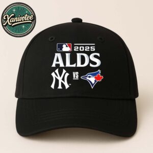MLB Toronto Blue Jays Vs New York Yankees 2025 MLB ALDS Matchup Logo Classic Cap Snapback Hat