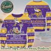 Minnesota Vikings NFL x Baby Yoda Hug The Ball Christmas 2025 Trendy Ugly Sweater For Holiday Season