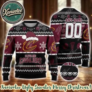 NBA Cleveland Cavaliers Special Ugly Christmas Sweater Gift For Holiday 2025