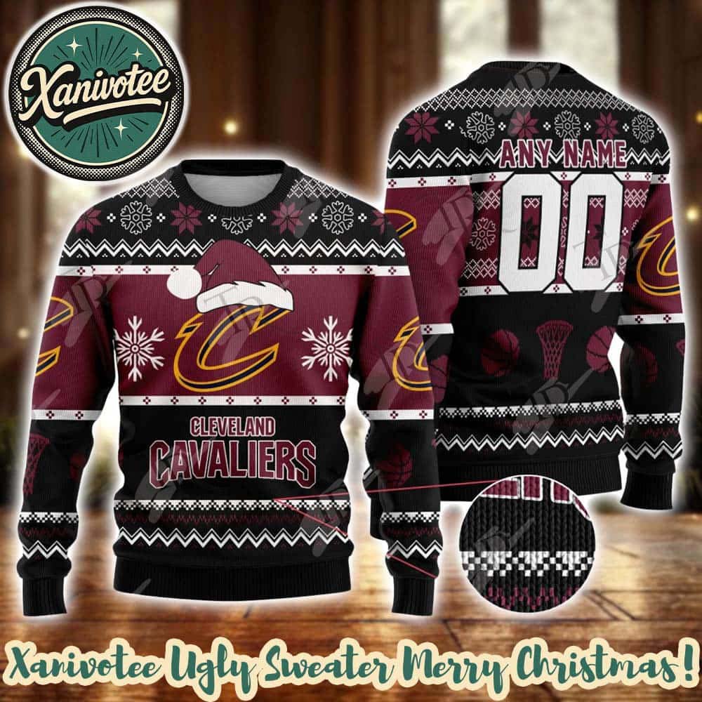 NBA Cleveland Cavaliers Special Ugly Christmas Sweater Gift For Holiday 2025 NBA Cleveland Cavaliers Special Ugly Christmas Sweater Gift For Holiday 2025