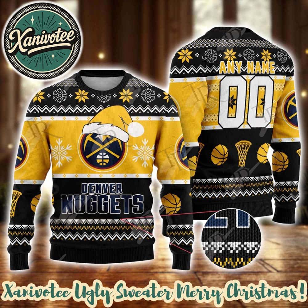 NBA Denver Nuggets Special Ugly Christmas Sweater Gift For Holiday 2025 NBA Denver Nuggets Special Ugly Christmas Sweater Gift For Holiday 2025