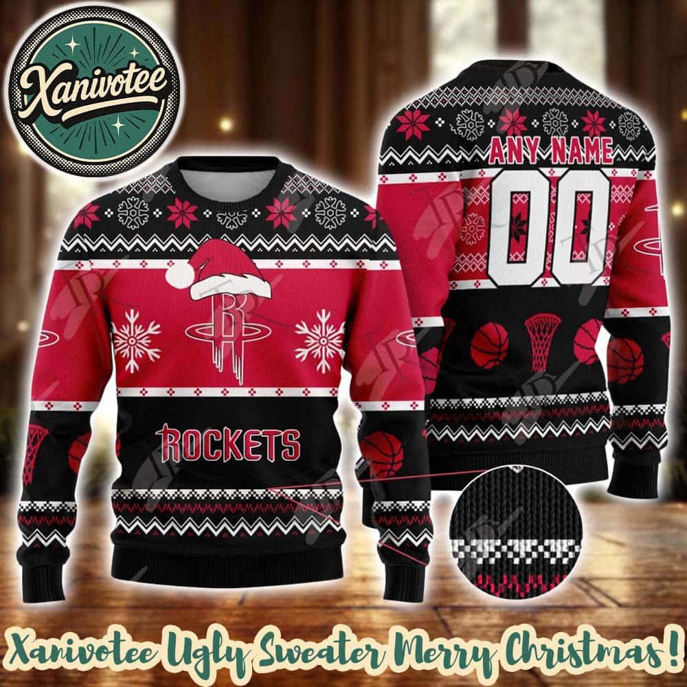 NBA Houston Rockets Special Ugly Christmas Sweater Gift For Holiday 2025 NBA Houston Rockets Special Ugly Christmas Sweater Gift For Holiday 2025